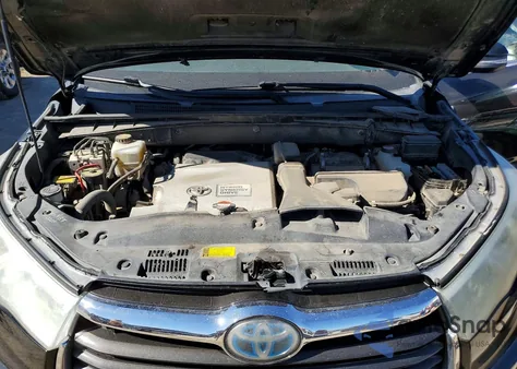 2016 Toyota Highlander Hybrid Limited Platinum from USA, damaged, VIN 5TDDCRFH6GS016981